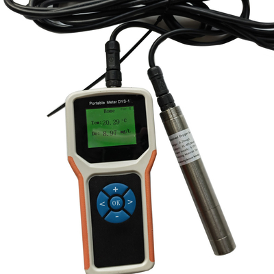 Portable Luminescent Dissolved Oxygen Meter Fast Response Water Testing Probe 6v